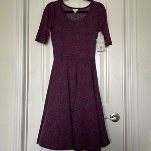 LuLaRoe Nicole Dress Size S
